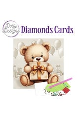 FIND IT FIND IT DOTTY DESIGNS TEDDY 1 DIAMOND CARD KIT