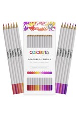 SPECTRUM NOIR SPECTRUM NOIR COLORISTA FLORAL SENSATION COLOURED PENCILS 12/PK