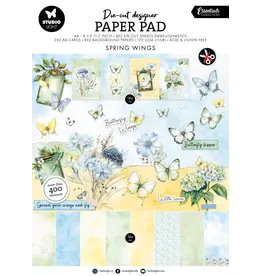 STUDIOLIGHT STUDIOLIGHT ESSENTIALS COLLECTION BUTTERFLIES PAPER PAD DIE-CUTS