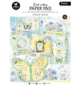 STUDIOLIGHT STUDIOLIGHT ESSENTIALS COLLECTION BUTTERFLIES CARD MAKING PAD