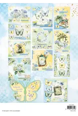 STUDIOLIGHT STUDIOLIGHT ESSENTIALS COLLECTION BUTTERFLIES CARD MAKING PAD