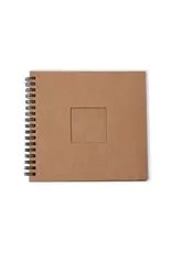 STUDIOLIGHT STUDIOLIGHT SPIRAL PASSE-PARTOUT KRAFT JOURNAL 15x15 cm