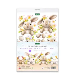 KATY SUE KATY SUE BUNNY KISSES & FLUFFY TAILS DIE CUT DECOUPAGE COLLECTION