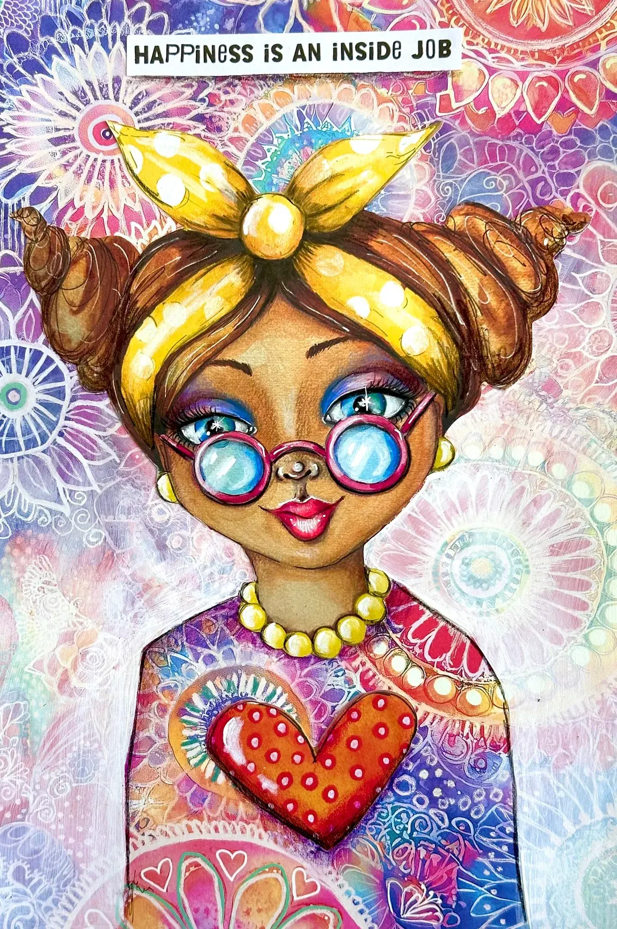 STUDIOLIGHT STUDIOLIGHT ART BY MARLENE MULTICOLOR MADNESS PAPER PAD 20 SHEETS