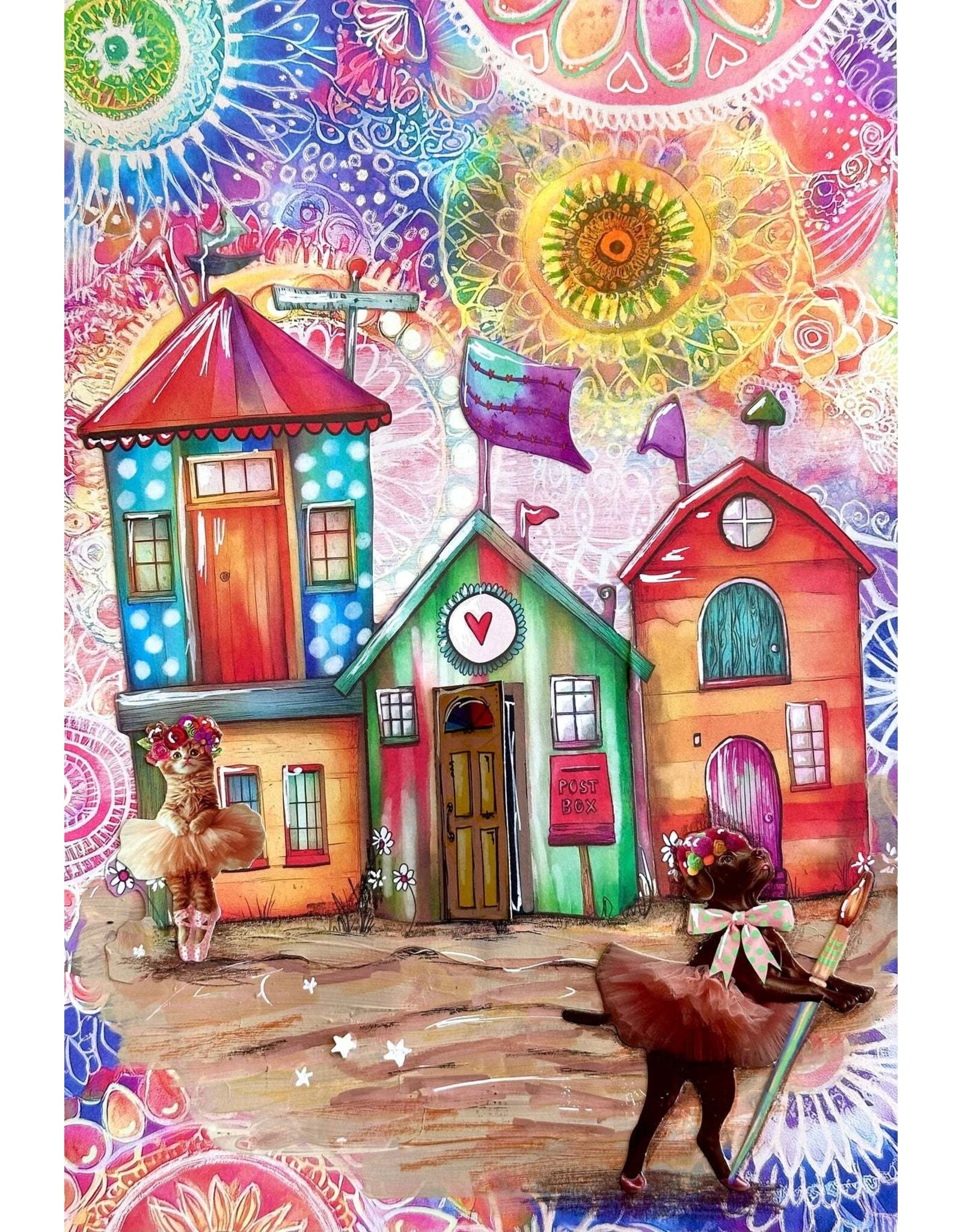 STUDIOLIGHT STUDIOLIGHT ART BY MARLENE MULTICOLOR MADNESS PAPER PAD 20 SHEETS