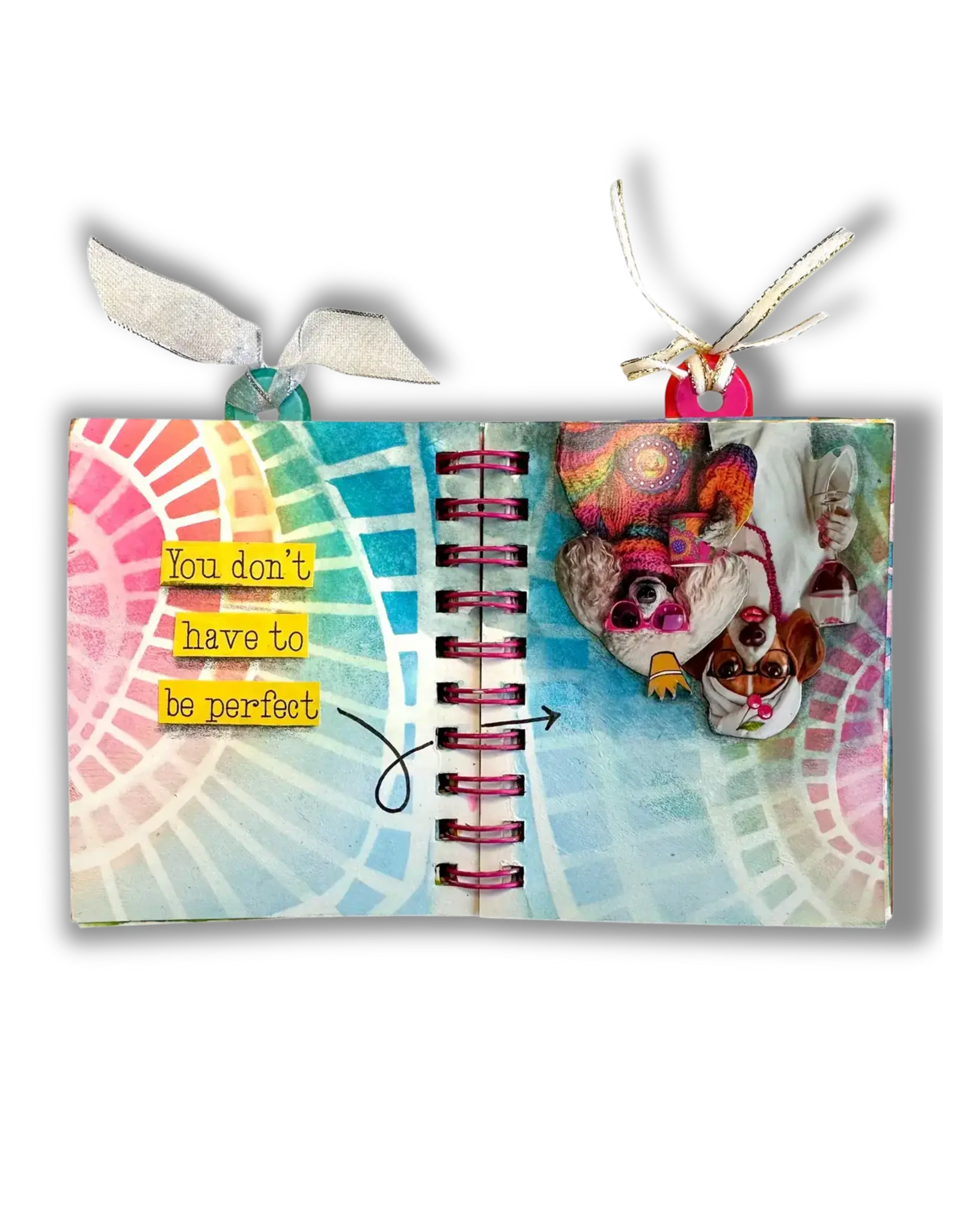 STUDIOLIGHT STUDIOLIGHT ART BY MARLENE FUNKY SPIRAL 8x8 MASKS STENCIL