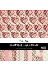 PAPER ROSE PAPER ROSE HEARTWOOD HOUSE 12x12 BASICS PAPER COLLECTION