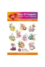 HEARTY CRAFTS HEARTY CRAFTS EASTER CANDLES EASY 3D TOPPERS