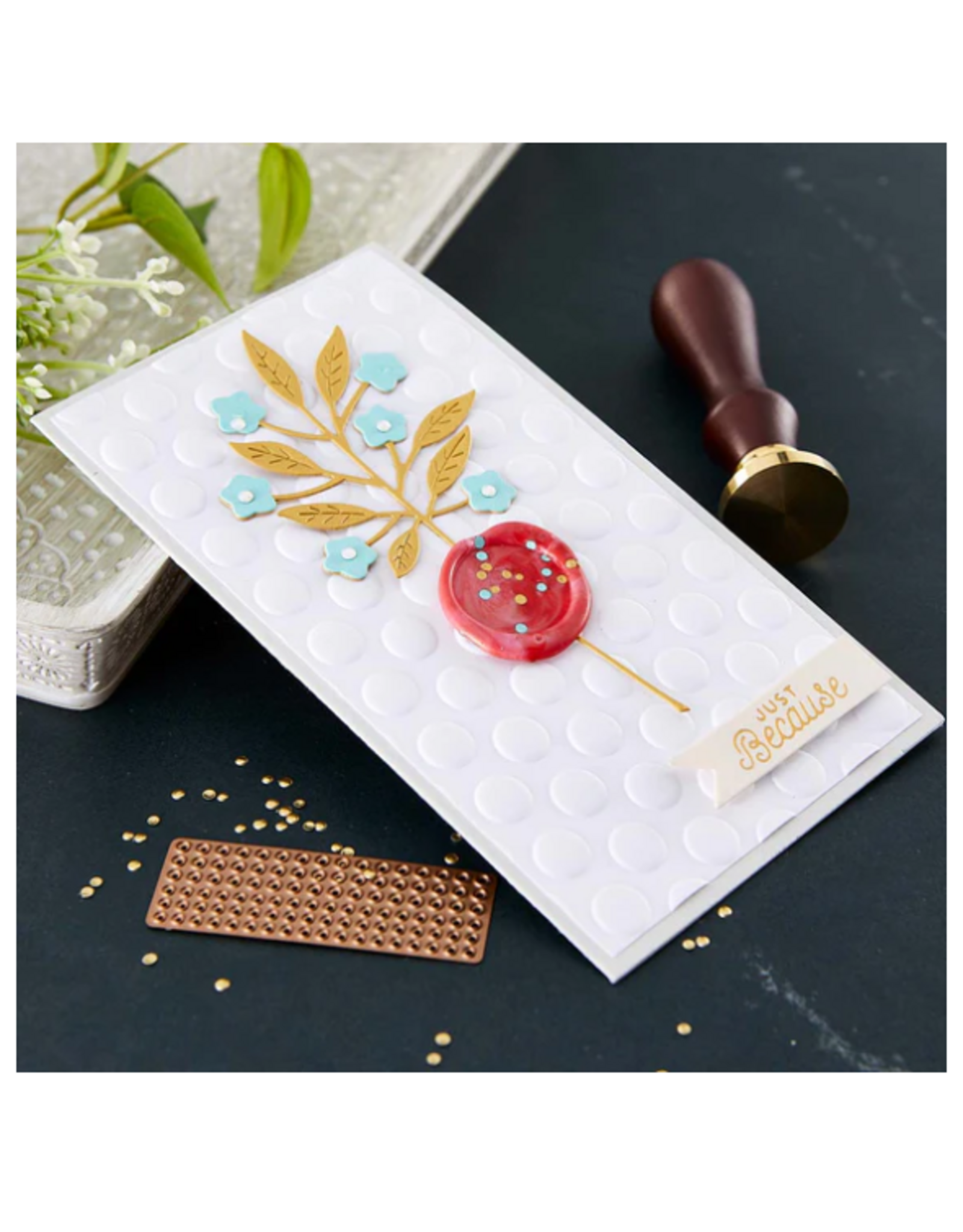 SPELLBINDERS SPELLBINDERS SEALED BY SPELLBINDERS COLLECTION RED WAX BEADS 100/PK