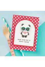 SPELLBINDERS SPELLBINDERS DANCIN' BIRTHDAY PANDA DIE SET