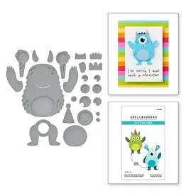 SPELLBINDERS SPELLBINDERS DANCIN' BIRTHDAY MONSTER DIE SET