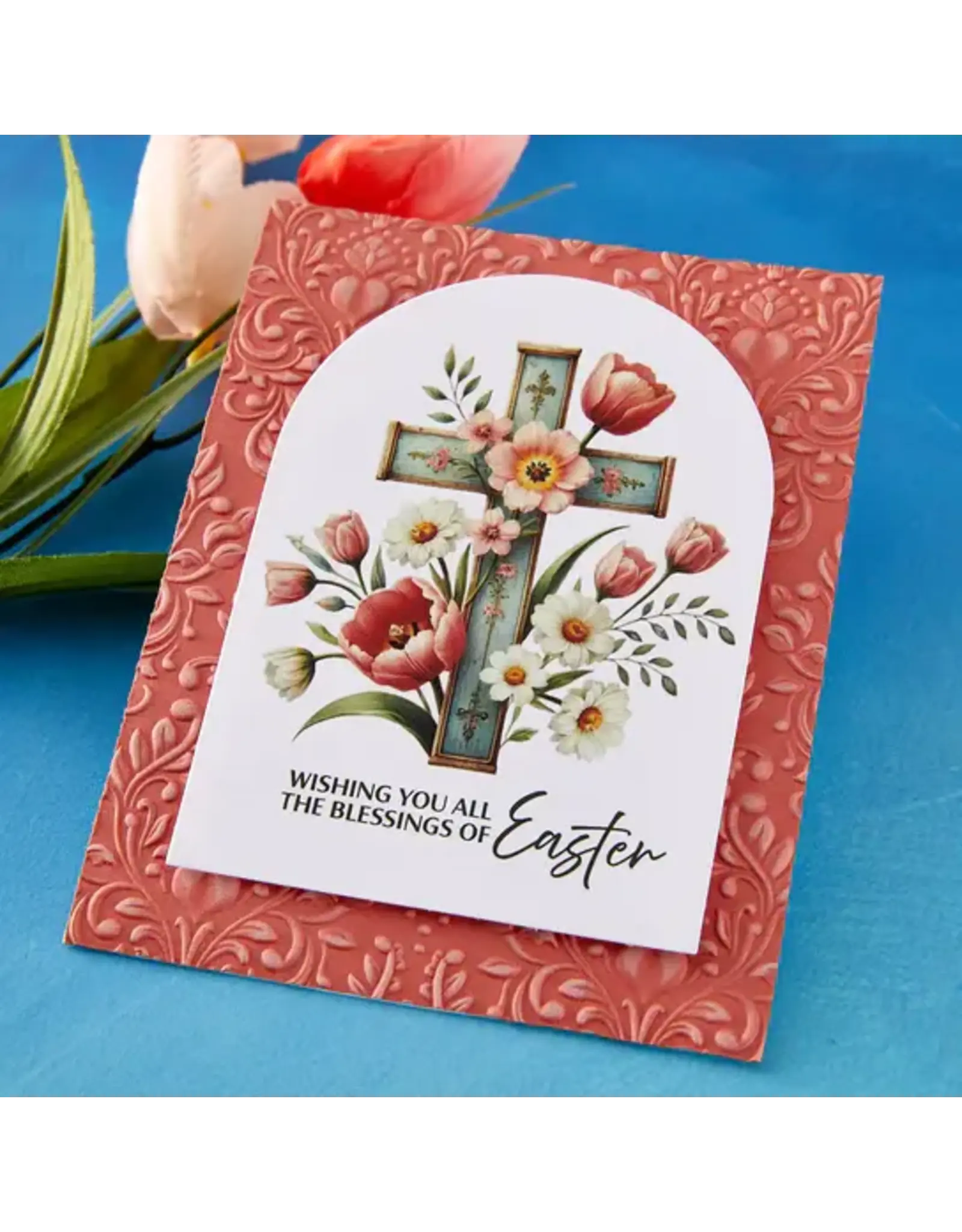 SPELLBINDERS SPELLBINDERS SPRING BLESSINGS RUB-ON TRANSFERS