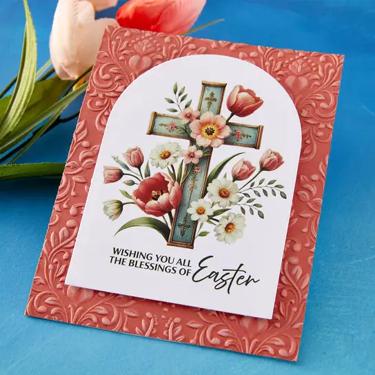 SPELLBINDERS SPELLBINDERS SPRING BLESSINGS RUB-ON TRANSFERS