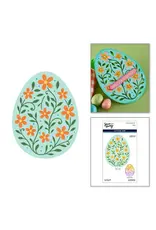 SPELLBINDERS SPELLBINDERS SIMON HURLEY HAPPY SPRING COLLECTION IN BLOOM EGG ETCHED DIE SET