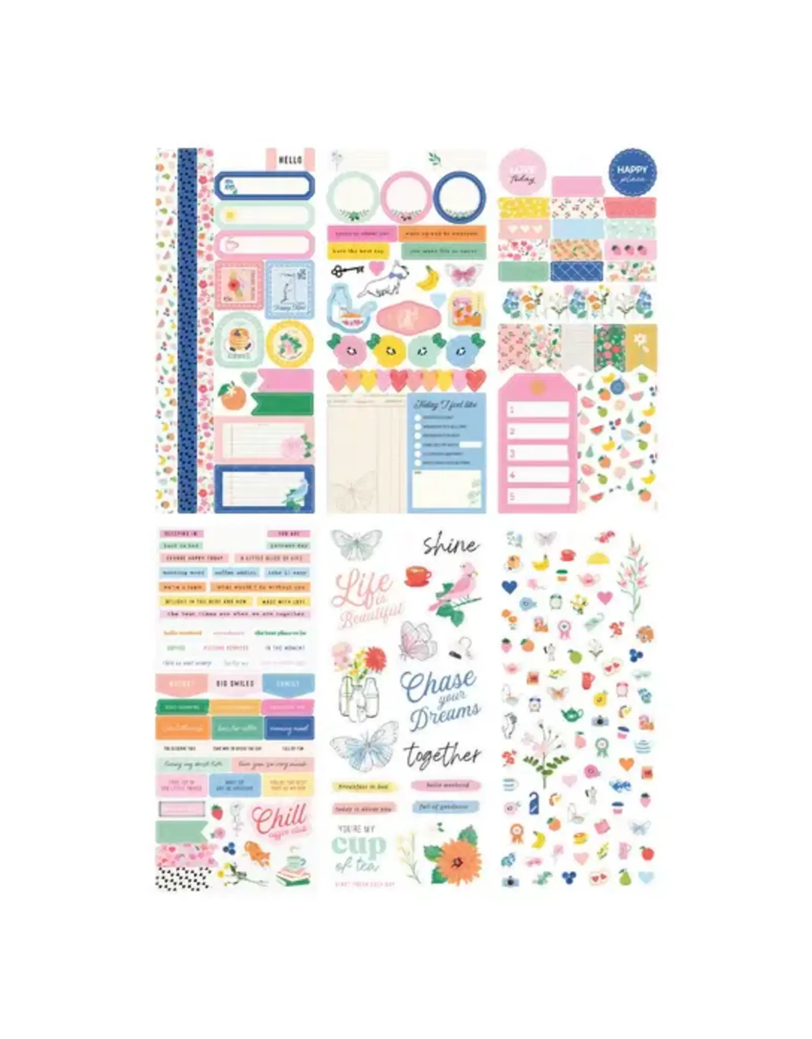 SPELLBINDERS SPELLBINDERS ROSIE'S STUDIO BREAKFAST IN BED STICKER BOOK