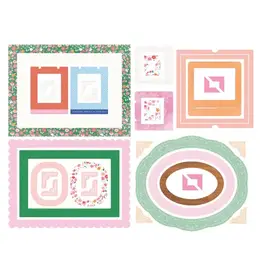 SPELLBINDERS SPELLBINDERS ROSIE'S STUDIO BREAKFAST IN BED CHIPBOARD FRAMES & CORNERS