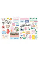 SPELLBINDERS SPELLBINDERS ROSIE'S STUDIO BREAKFAST IN BED CHIPBOARD STICKERS