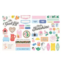 SPELLBINDERS SPELLBINDERS ROSIE'S STUDIO BREAKFAST IN BED CHIPBOARD STICKERS