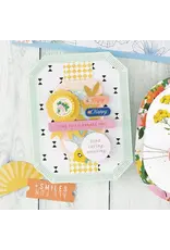 SPELLBINDERS SPELLBINDERS ROSIE'S STUDIO BREAKFAST IN BED SENTIMENTS EPHEMERA DIE-CUTS 152/PK