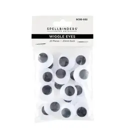 SPELLBINDERS SPELLBINDERS WIGGLE EYES 20/PK