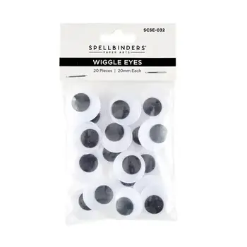 SPELLBINDERS SPELLBINDERS WIGGLE EYES 20/PK
