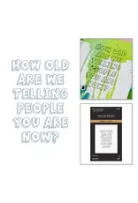 SPELLBINDERS SPELLBINDERS BETTERPRESS HOW OLD? PRESS + FOIL PLATE