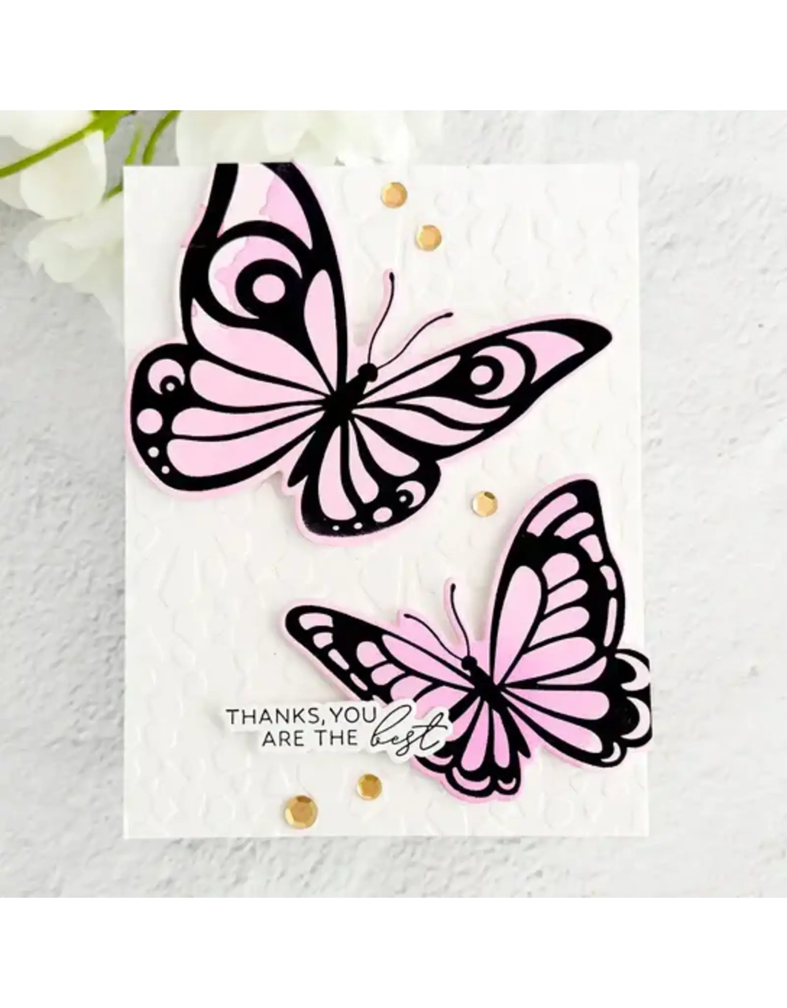 SPELLBINDERS SPELLBINDERS STYLIZED LATTICE 3D EMBOSSING FOLDER