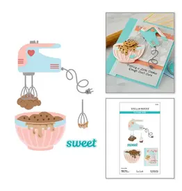 SPELLBINDERS SPELLBINDERS TINA SMITH MAGIC MIXER ETCHED DIE SET