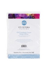 ET CETERA ET CETERA EVO BRIGHT WHITE SYNTHETIC PAPER 5x7 10/PK