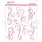 UNIQUELY CREATIVE UNIQUELY CREATIVE PINK FLOURISH PUFFY STICKERS