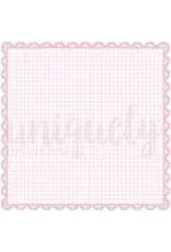 UNIQUELY CREATIVE UNIQUELY CREATIVE GINGHAM SQUARE DECORATIVE BASE LAYER