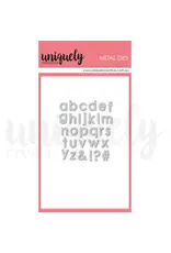 UNIQUELY CREATIVE UNIQUELY CREATIVE TINY LOWERCASE ALPHA DIE SET