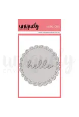 UNIQUELY CREATIVE UNIQUELY CREATIVE DELICATE DOILY DIE SET