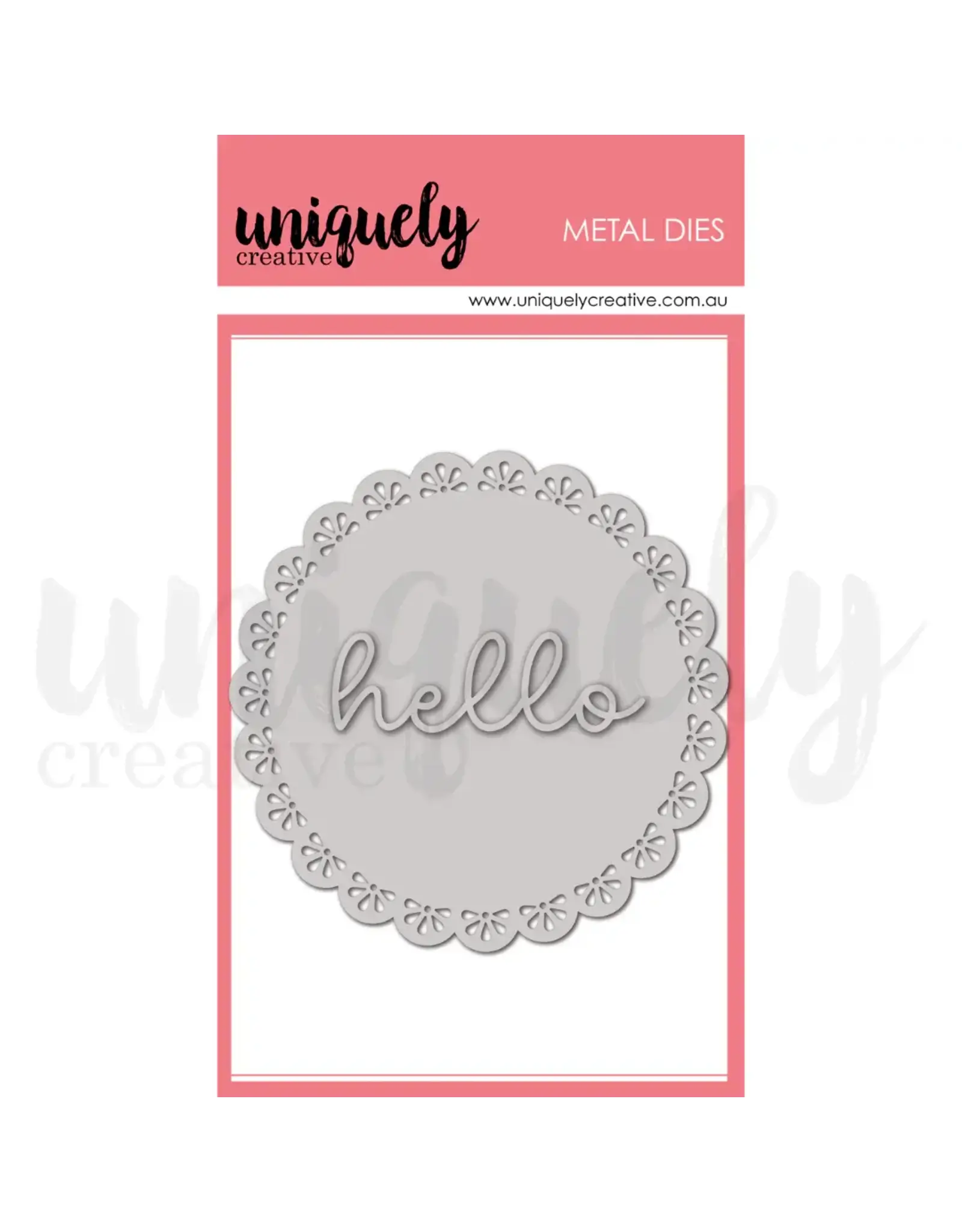 UNIQUELY CREATIVE UNIQUELY CREATIVE DELICATE DOILY DIE SET
