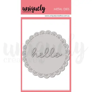 UNIQUELY CREATIVE UNIQUELY CREATIVE DELICATE DOILY DIE SET