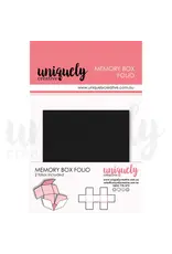 UNIQUELY CREATIVE UNIQUELY CREATIVE BLACK MEMORY BOX FOLIO