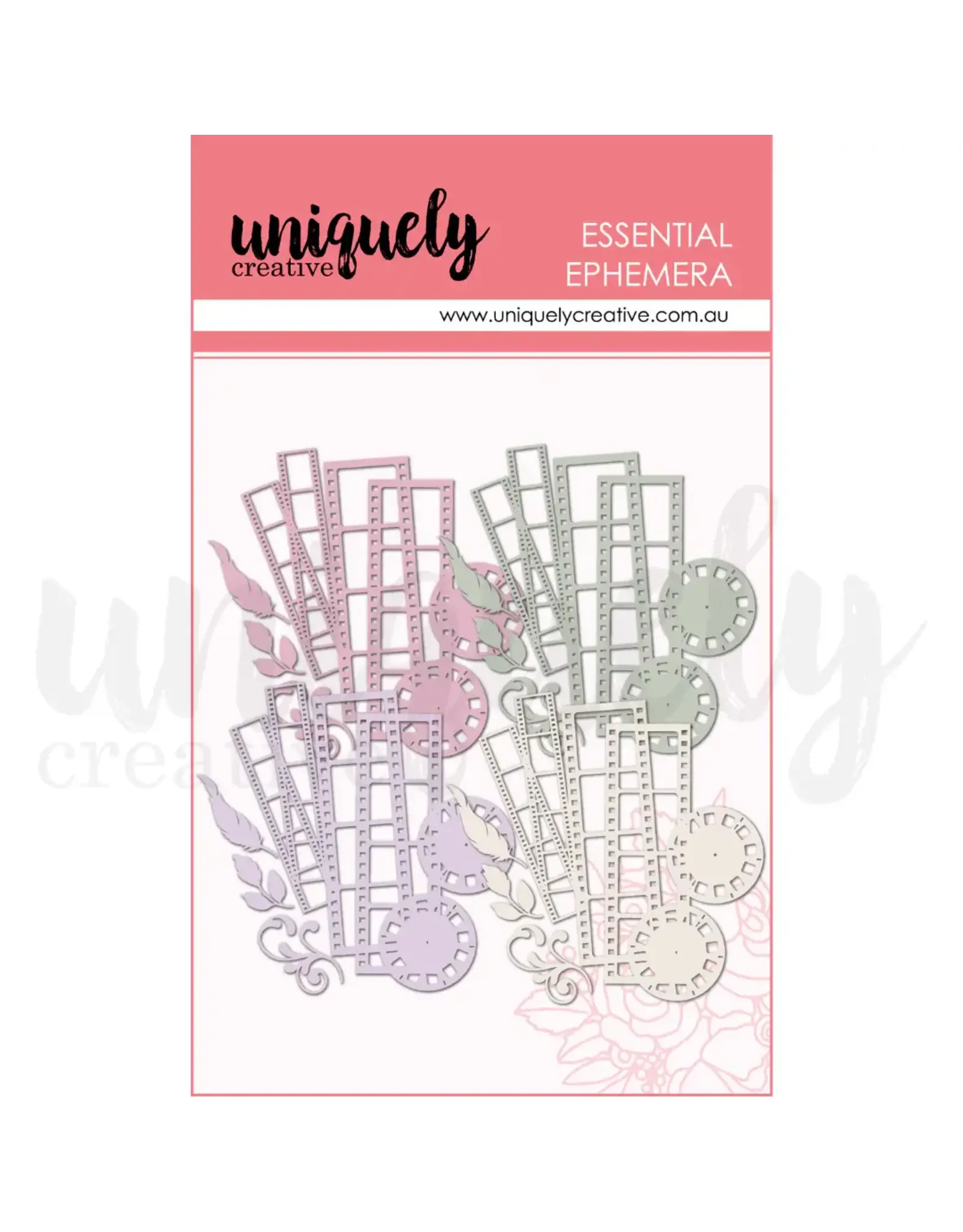 UNIQUELY CREATIVE UNIQUELY CREATIVE ACETATE LAYERING EPHEMERA