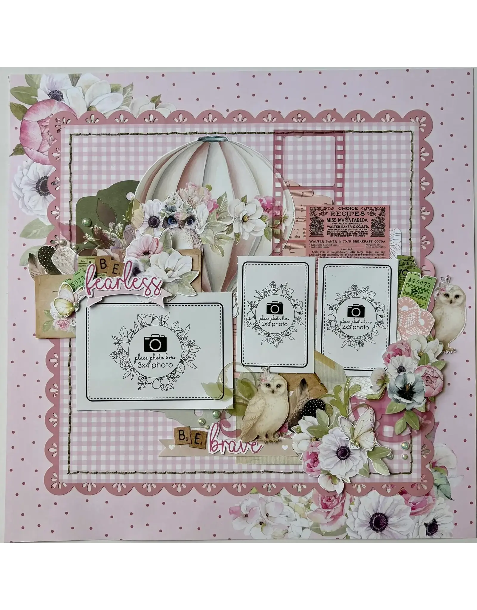 UNIQUELY CREATIVE UNIQUELY CREATIVE ACETATE LAYERING EPHEMERA