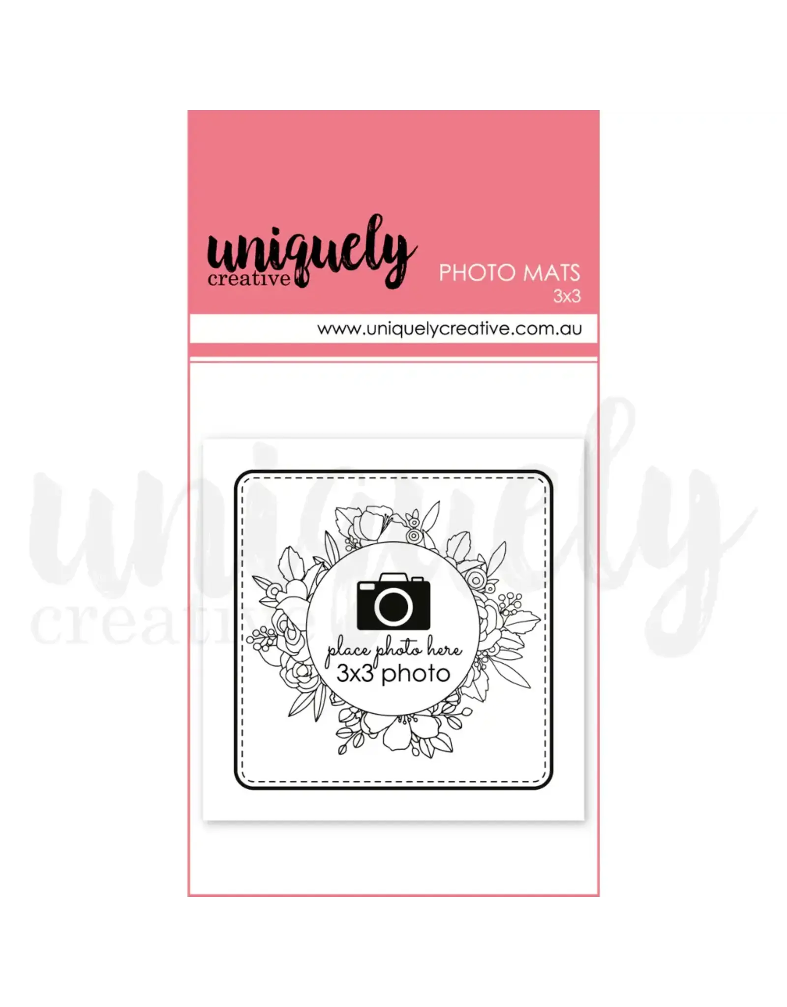 UNIQUELY CREATIVE UNIQUELY CREATIVE 3x3 PHOTO MATS