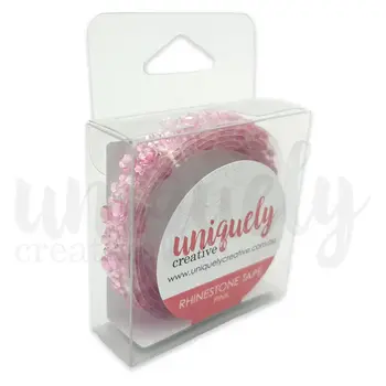 UNIQUELY CREATIVE UNIQUELY CREATIVE PINK RHINESTONE TAPE