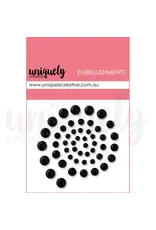 UNIQUELY CREATIVE UNIQUELY CREATIVE BLACK RHINESTONES