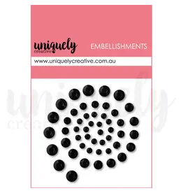 UNIQUELY CREATIVE UNIQUELY CREATIVE BLACK RHINESTONES
