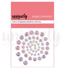 UNIQUELY CREATIVE UNIQUELY CREATIVE LAVENDER RHINESTONES