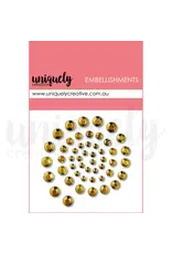 UNIQUELY CREATIVE UNIQUELY CREATIVE GOLD RHINESTONES