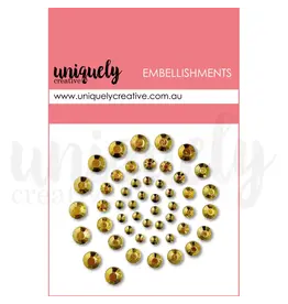 UNIQUELY CREATIVE UNIQUELY CREATIVE GOLD RHINESTONES