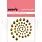 UNIQUELY CREATIVE UNIQUELY CREATIVE GOLD RHINESTONES