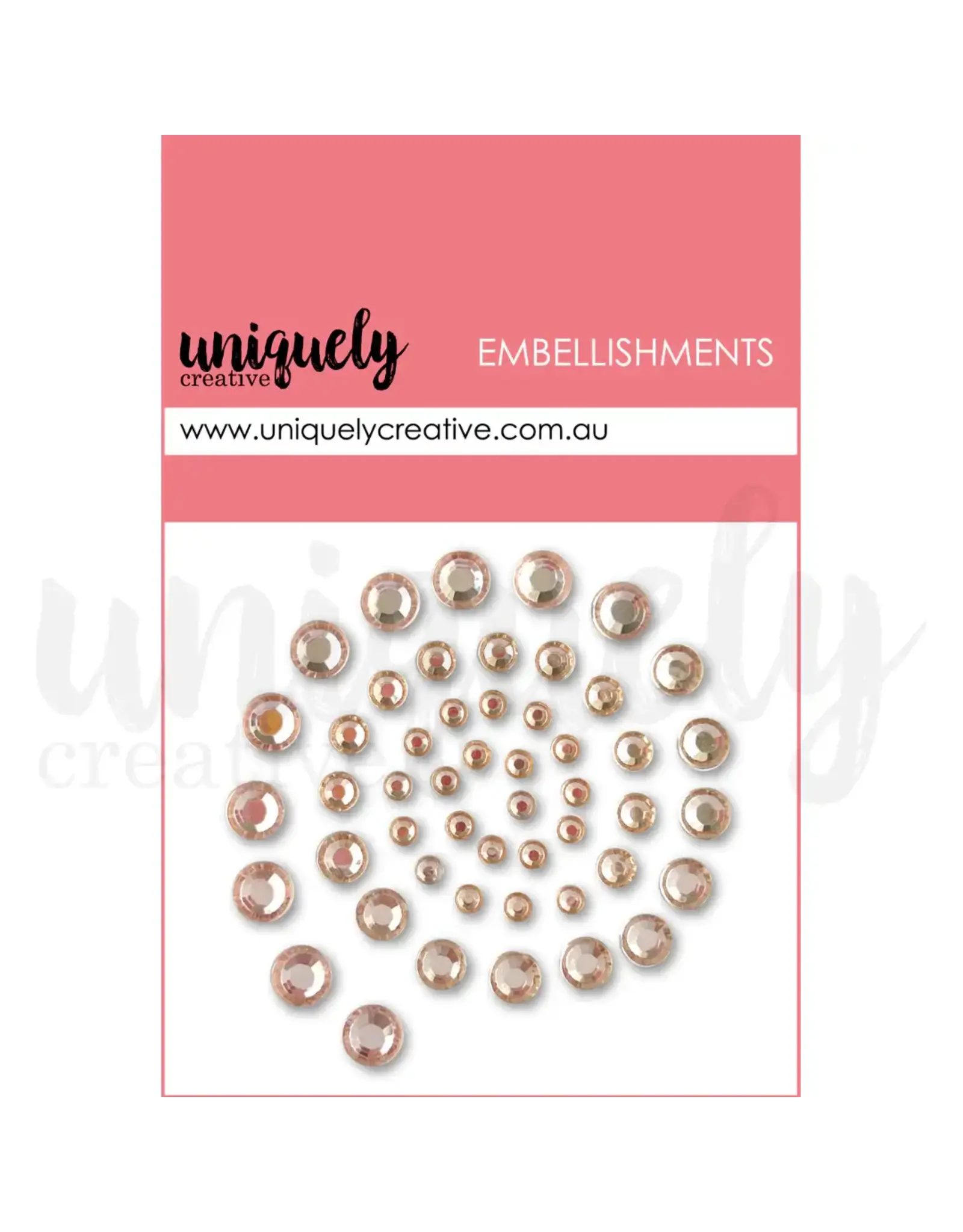 UNIQUELY CREATIVE UNIQUELY CREATIVE CHAMPAGNE RHINESTONES