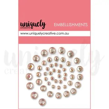 UNIQUELY CREATIVE UNIQUELY CREATIVE CHAMPAGNE RHINESTONES