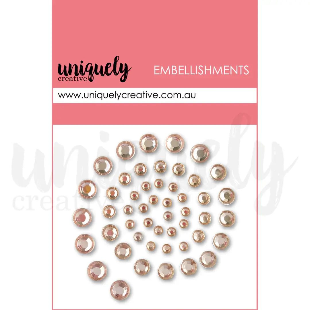 UNIQUELY CREATIVE UNIQUELY CREATIVE CHAMPAGNE RHINESTONES