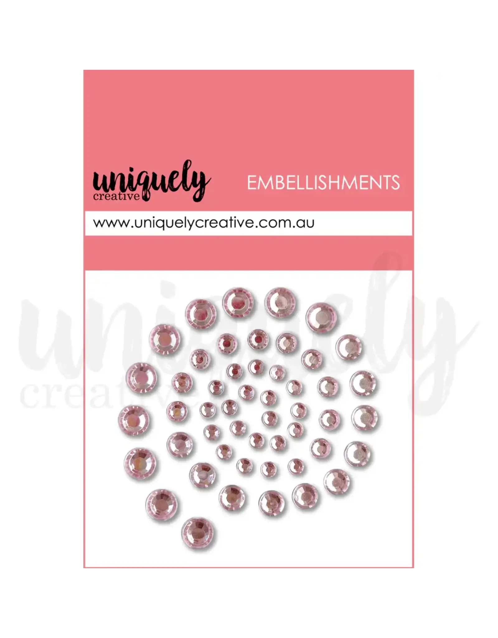 UNIQUELY CREATIVE UNIQUELY CREATIVE PINK RHINESTONES